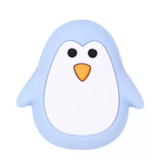 Motivperle Pinguin - Schnullerkettenwelt