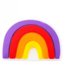 Motivperle Regenbogen - Schnullerkettenwelt