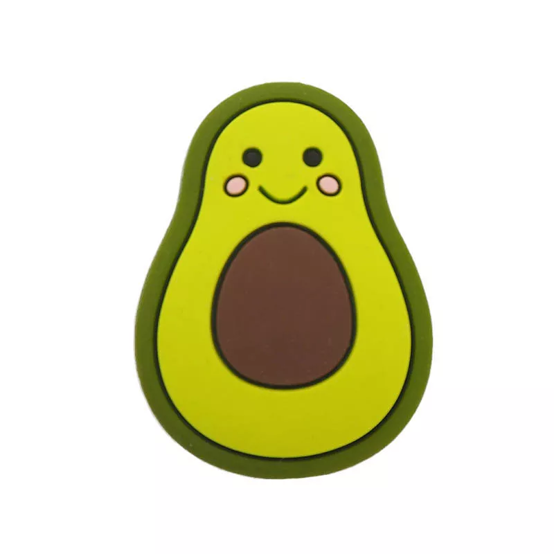 Motivperle Avocado - Schnullerkettenwelt