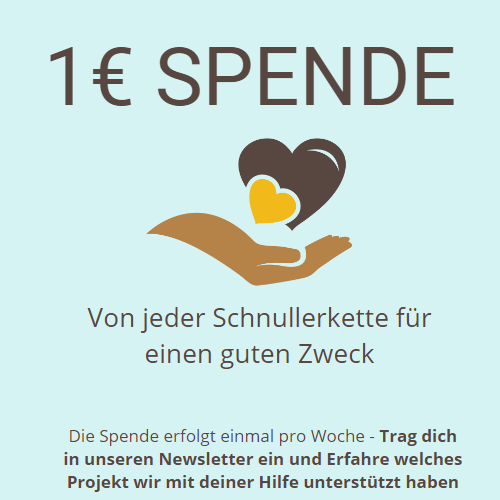 Handgefertigte und individuelle Schnullerkette mint Pinguin - Schnullerkettenwelt